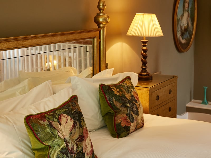 Merrick Suite at Ockenden Manor in West Sussex