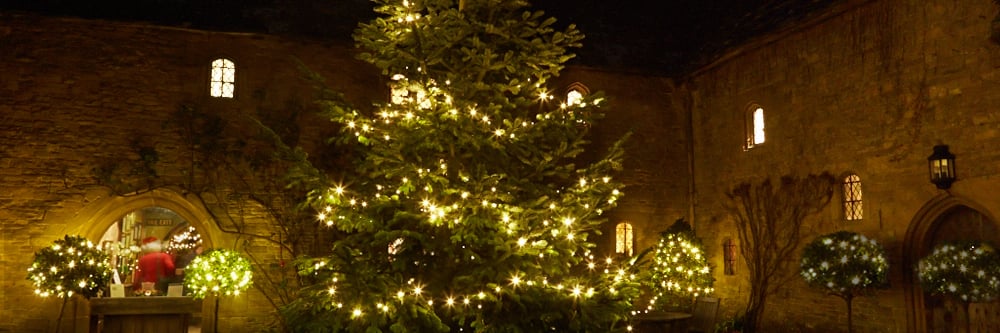 Christmas at Bailiffscourt in West Sussex