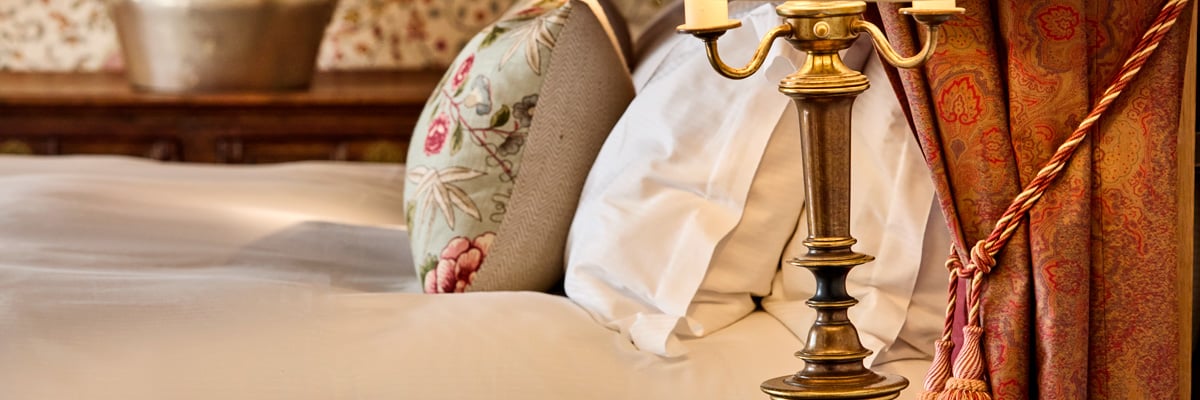 Victoria Suite at Ockenden Manor in West Sussex