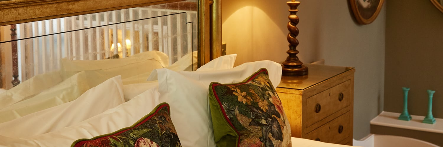 Merrick Suite at Ockenden Manor in West Sussex
