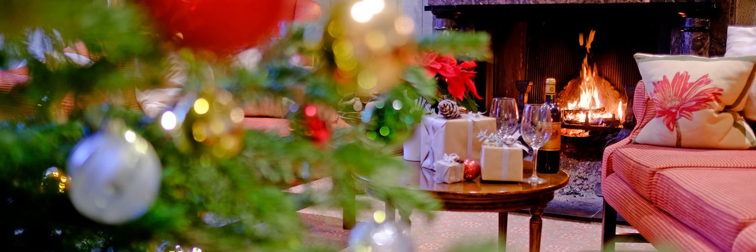 Christmas at Ockenden Manor in Cuckfield, West Sussex
