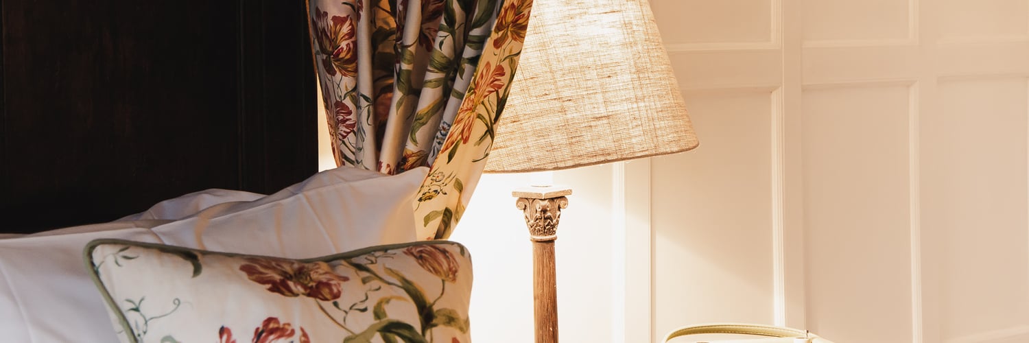 Feature Four Poster Room at The Spread Eagle Hotel in Sussex