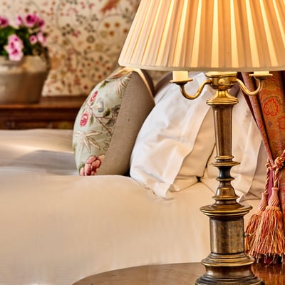 Victoria Suite at Ockenden Manor in West Sussex