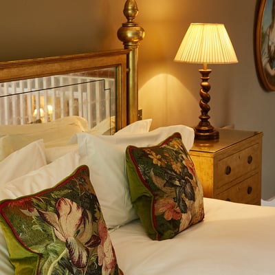 Merrick Suite at Ockenden Manor in West Sussex