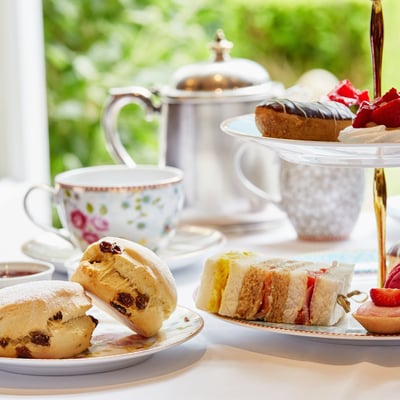 Afternoon Tea at Ockenden Manor Spa in West Sussex