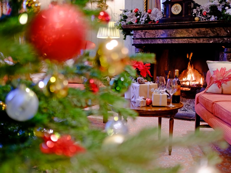 Christmas at Ockenden Manor in Cuckfield, West Sussex