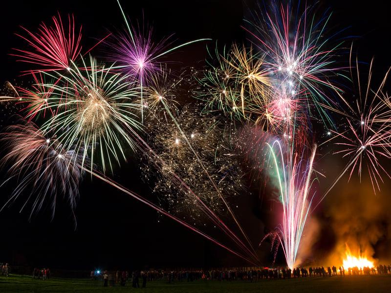Sussex Cricket Fireworks Night, Hove
