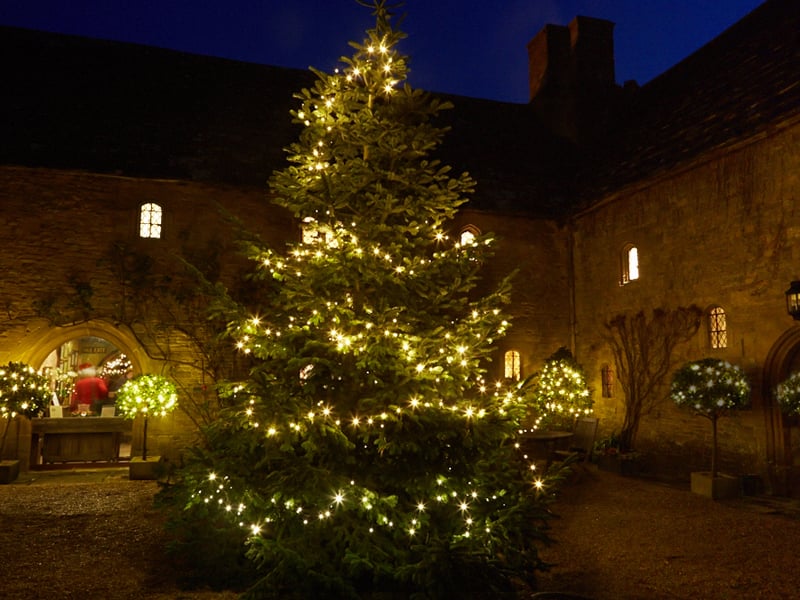 Christmas at Bailiffscourt in West Sussex