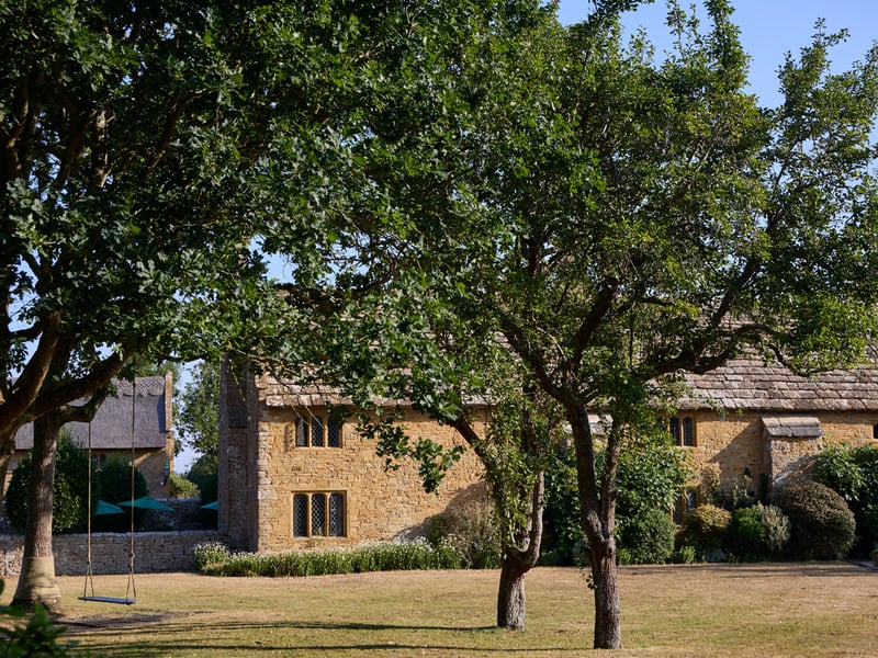Garden at Bailiffscourt in Sussex