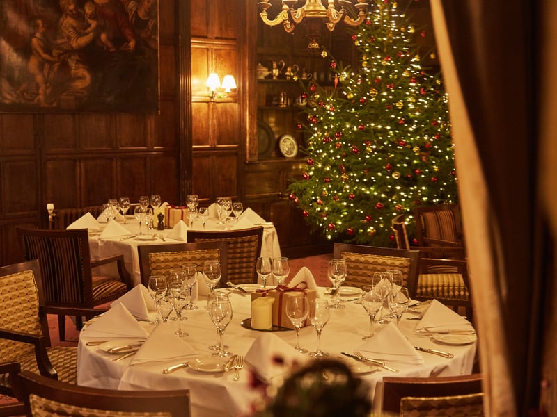 Christmas Parties at Ockenden Manor in West Sussex