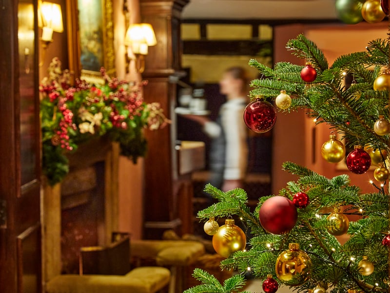 Christmas Breaks at Ockenden Manor in West Sussex