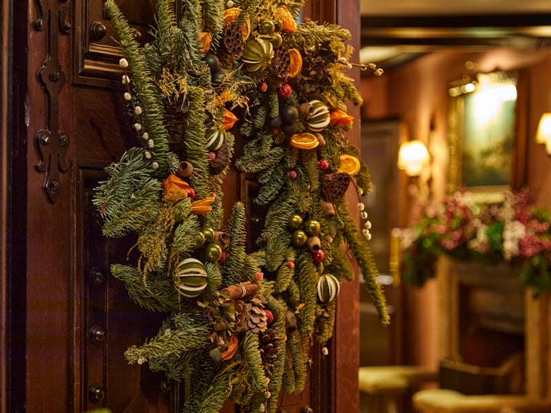Festive Wreath-Making Workshops at Ockenden Manor in West Sussex