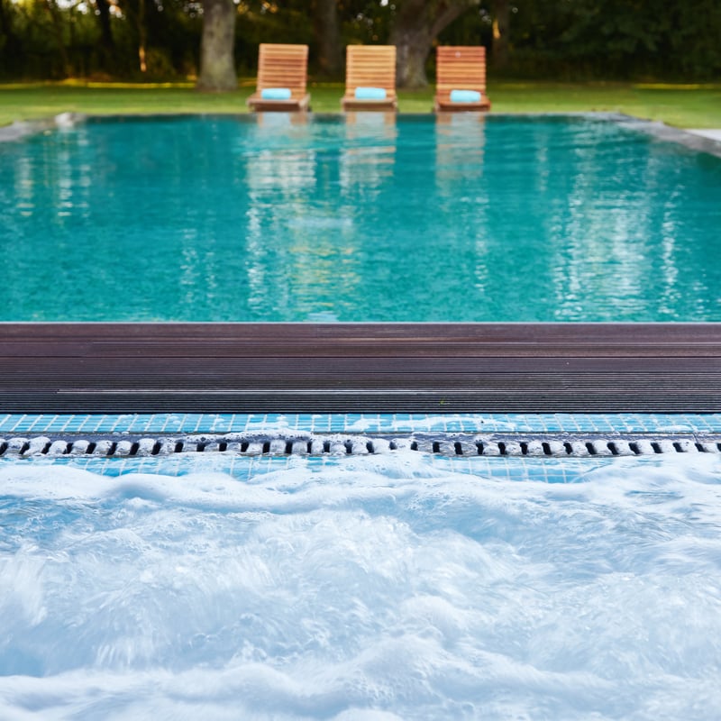 Swimming Pool at Bailiffscourt Spa in West Sussex