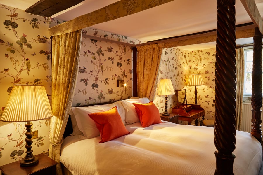Tudor Room at Ockenden Manor Hotel & Spa in West Sussex