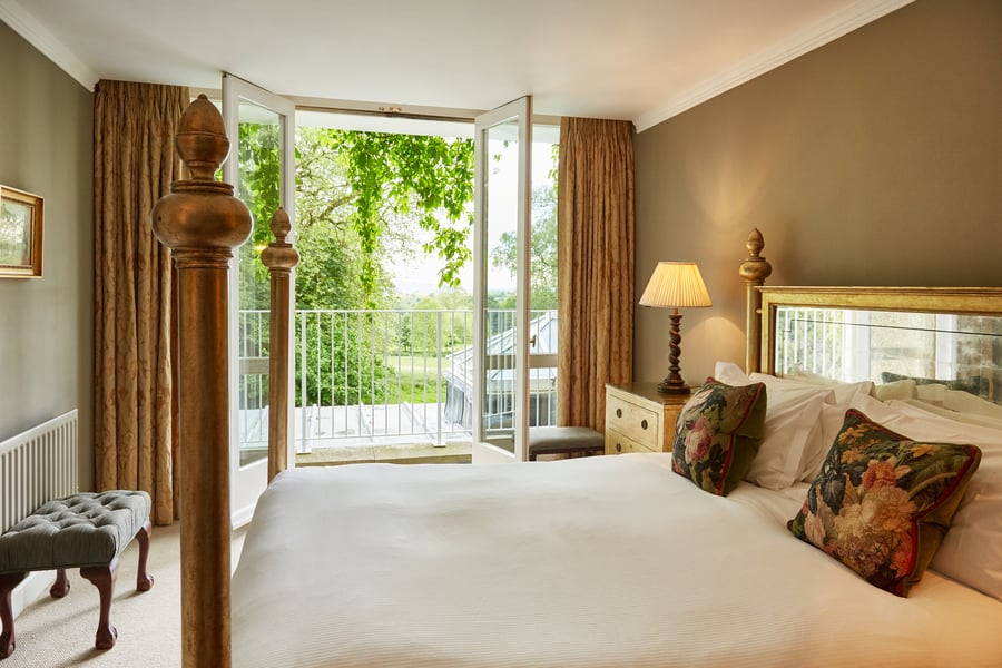 Merrick Suite at Ockenden Manor in West Sussex