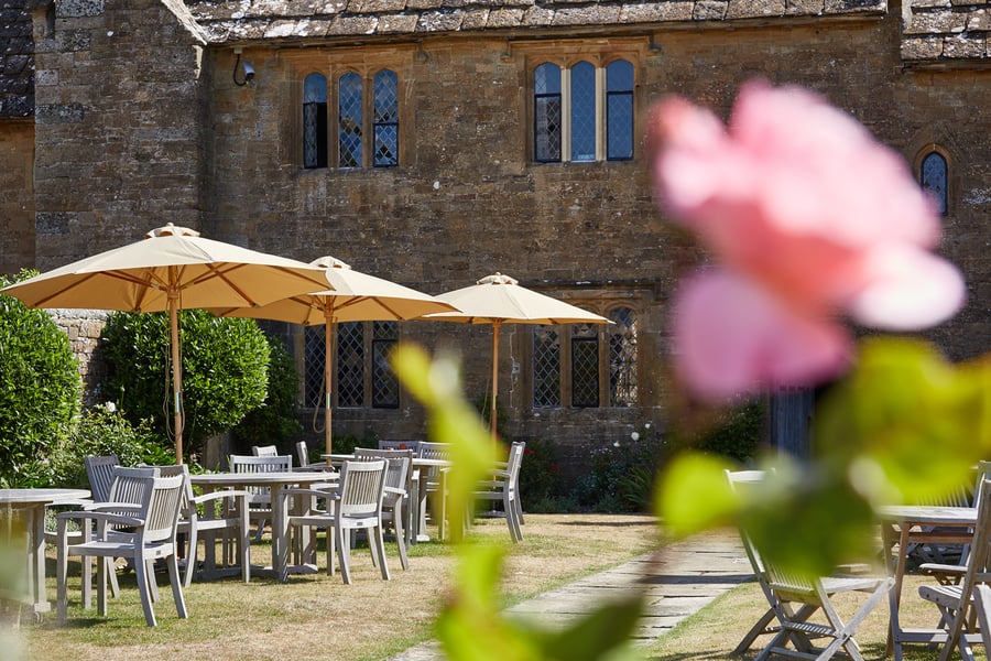 Lounges & al fresco at Bailiffscourt in Climping, West Sussex