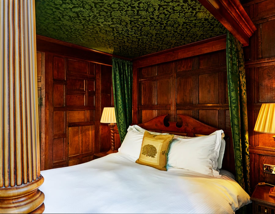 Tudor Room at Ockenden Manor Hotel & Spa in West Sussex