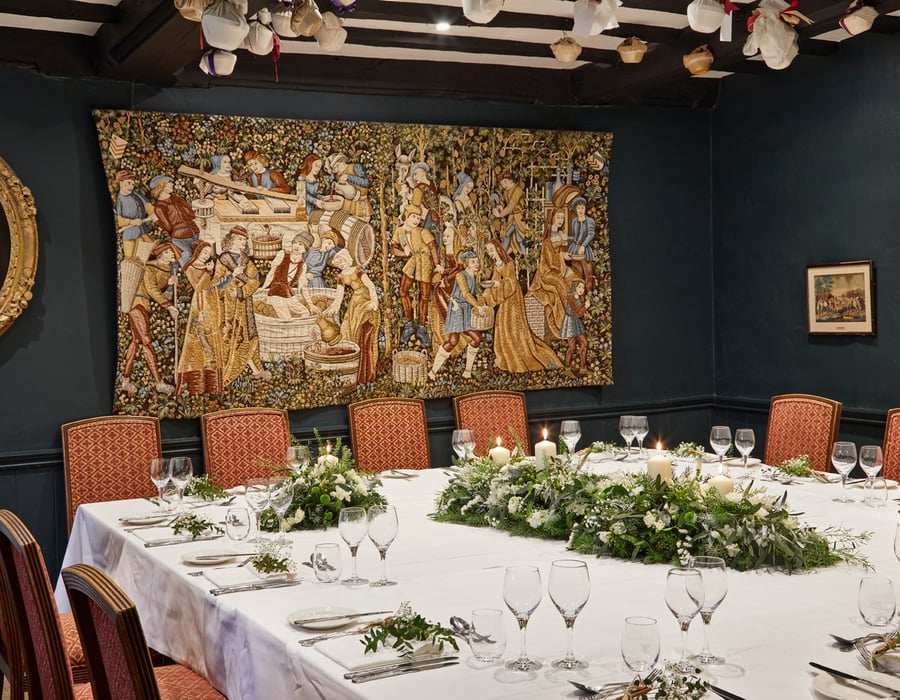 Private Dinning in The Cromwell Room