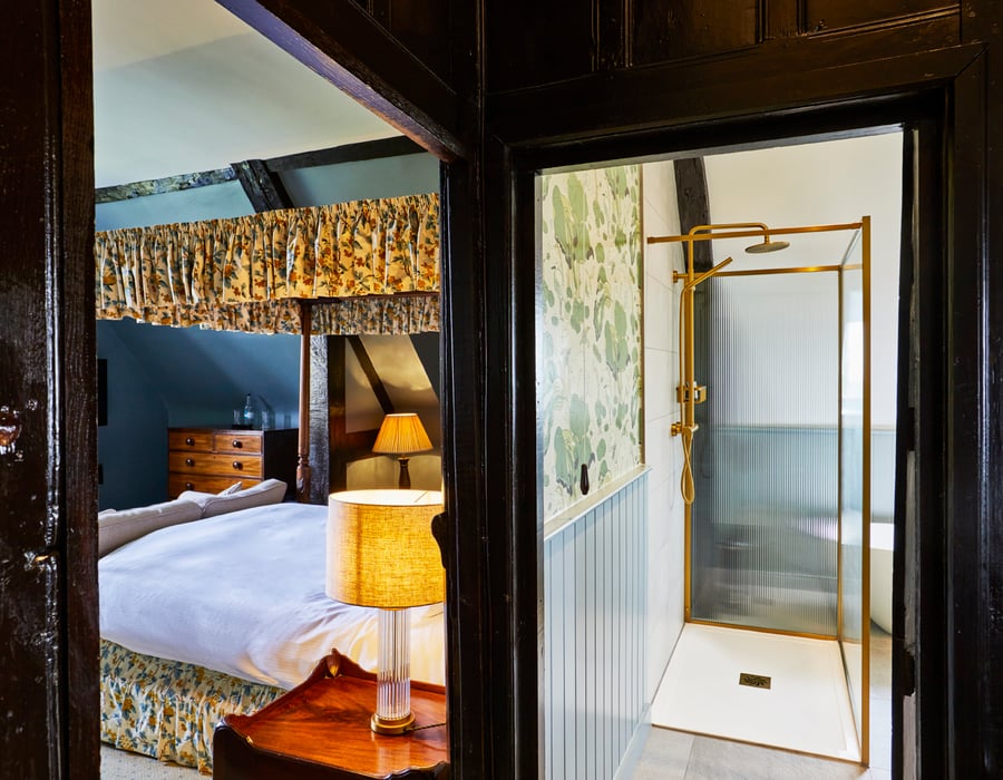 Tudor Room at Ockenden Manor Hotel & Spa in West Sussex