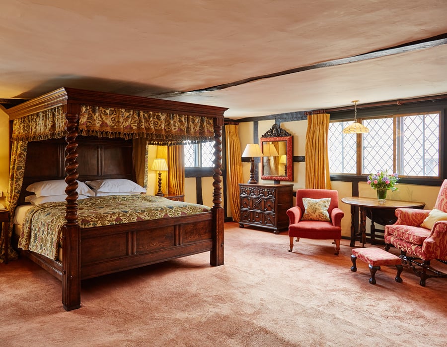 Queen’s Suite at The Spread Eagle Hotel in Sussex