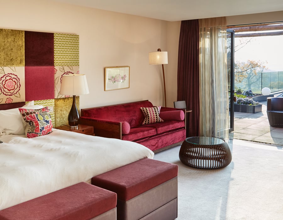 Junior Spa Suites at Ockenden Manor Hotel in West Sussex