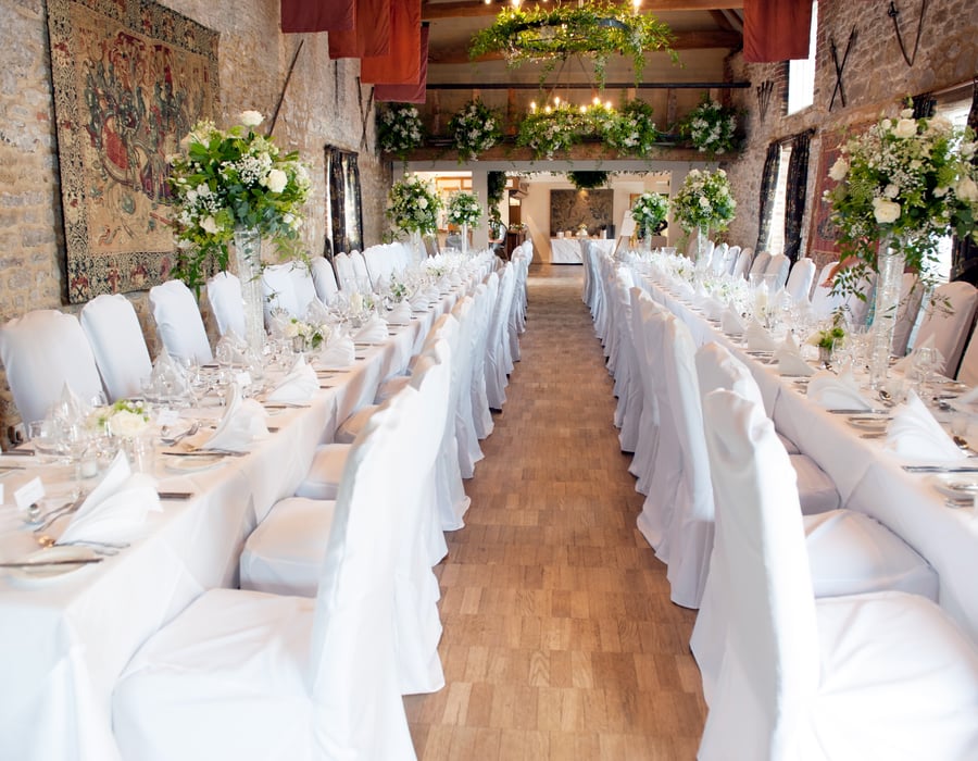 Wedding Table in The Jacobean Hall