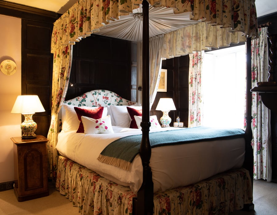 Sussex Four Poster Room at The Spread Eagle Hotel