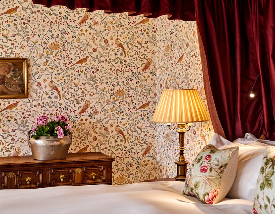 Victoria Suite at Ockenden Manor in West Sussex