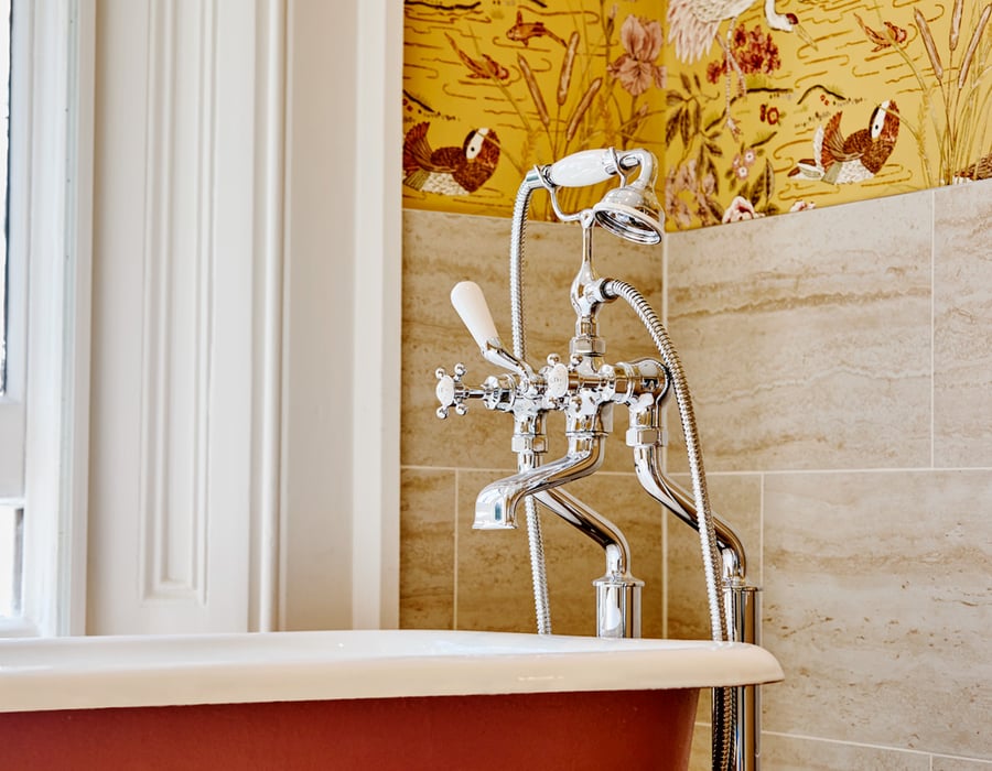 Victoria Suite at Ockenden Manor in West Sussex