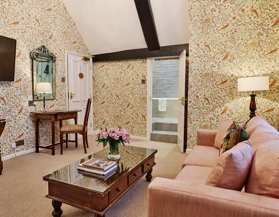 Merrick Suite at Ockenden Manor in West Sussex