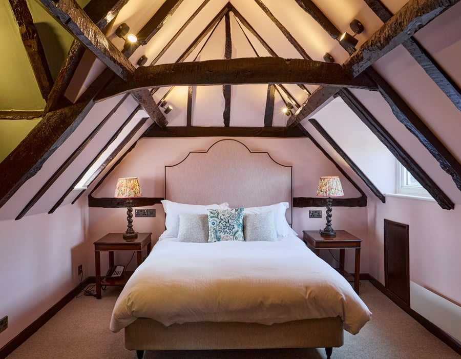 Tudor Room at Ockenden Manor Hotel & Spa in West Sussex