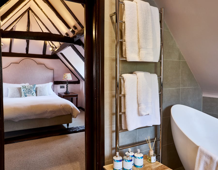 Tudor Room at Ockenden Manor Hotel & Spa in West Sussex
