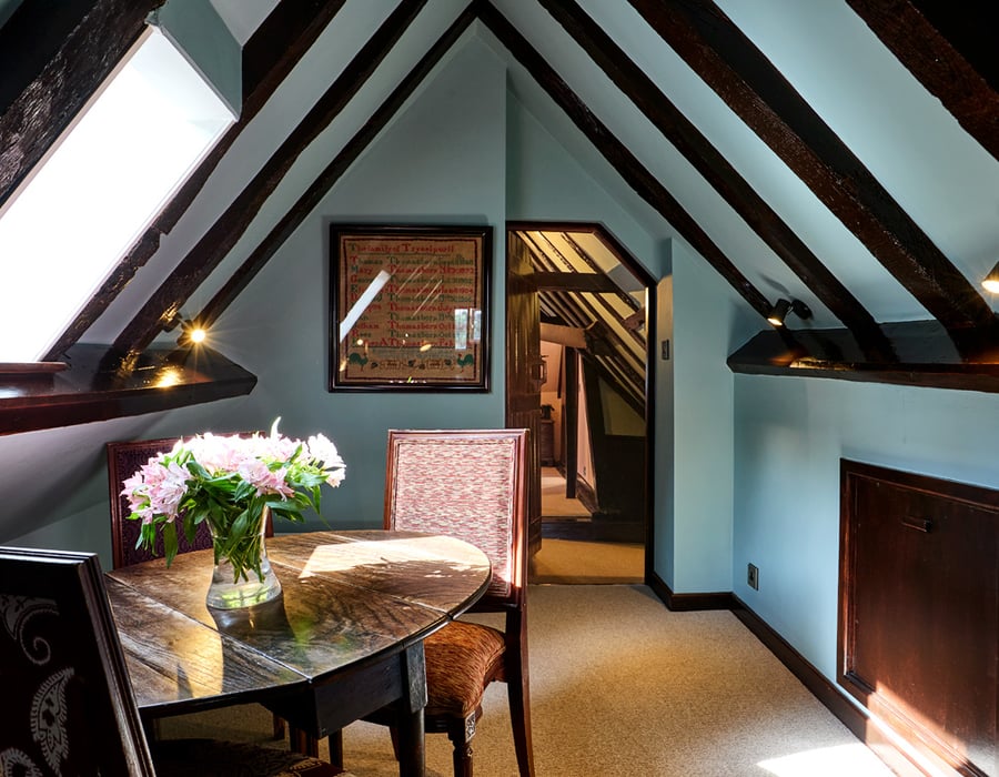 Tudor Room at Ockenden Manor Hotel & Spa in West Sussex