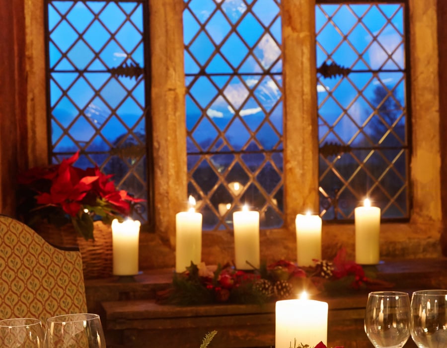 Christmas Dinner at Bailiffscourt in West Sussex
