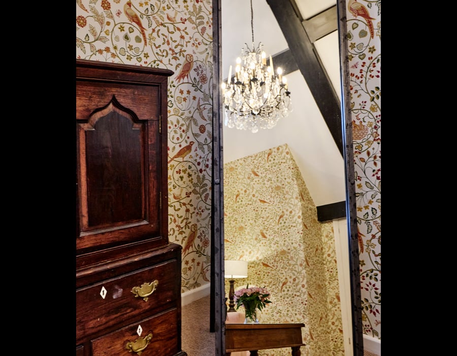 Merrick Suite at Ockenden Manor in West Sussex